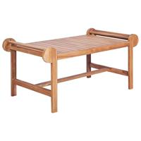 Salontafel 100x50x45 cm massief teakhout - thumbnail