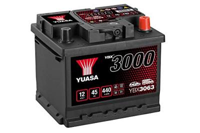 Yuasa SMF YBX3063 Autoaccu 45 Ah Pooltype: T1