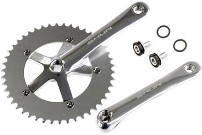 Shun 46t Crankset - Zilver Shun 46t Crankset - Zilver