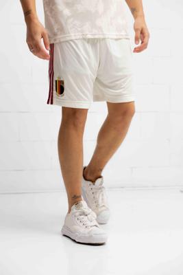 België Broek Uit Senior 2024-2026 - Maat M - Kleur: Wit | Soccerfanshop