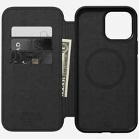 Nomad Modern Horween lederen folio iPhone 13 Pro Max - Black - thumbnail