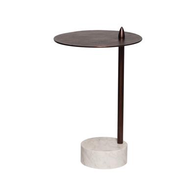 Richmond Bijzettafel 'Barron' Marmer, 37cm