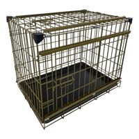 Topmast CopperCove Hondenbench - Bronze Bench - 122 x 75 x 81 cm - thumbnail