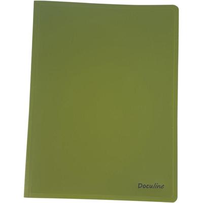 Bronyl showalbum Nature ft A4,, uit PP, 50 tassen, kaki groen