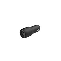 Belkin BoostCharge 2-poorts USB-A-autolader oplader - thumbnail