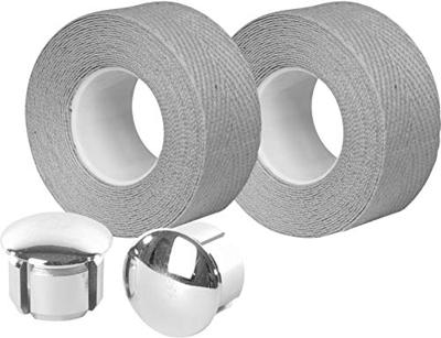 Velox stuurtape tressostar 90 katoen zilvergrijs (2st)