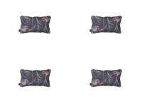 Sierkussen ca. 30x50 cm Donna grey canvas Eco plus natural outdoor finishing (4 stuks) Madison - Madison - thumbnail