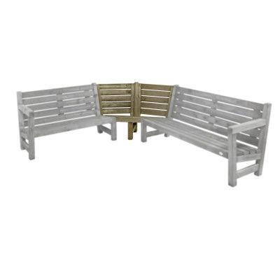 Loungebank hoekelement Talen Buitenmeubelen - Talen buitenmeubelen