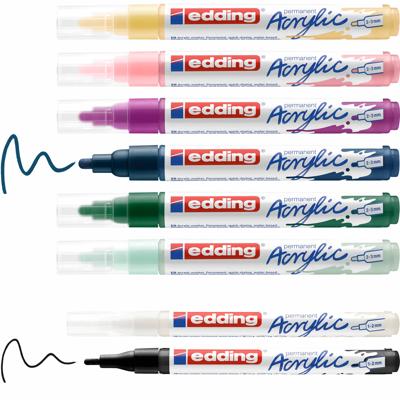 Quantore Acrylmarker edding starterskit Quantore Acrylmarker edding starterskit