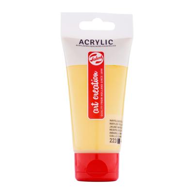 Talens art creation acrylverf tube 75ml napelsgeel donk 223