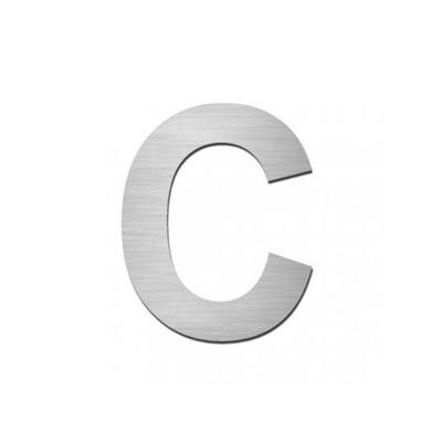 Stoer! Huisletter Forte 75Mm Zelf Nr.C Inox - 57750012