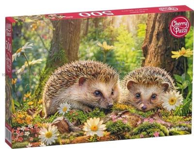 Cute Visitors Puzzel 500 Stukjes