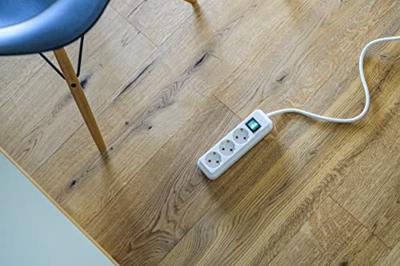 Brennenstuhl Eco-Line 3-voudige witte stekkerdoos met schakelaar | 1152920 - 1152920 - thumbnail