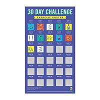 Gift Republic 30 Dagen Uitdaging Poster Fitness - thumbnail