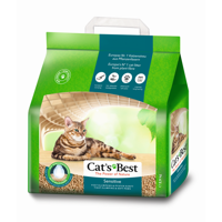 Cat's Best Gevoelige, 100% plantaardige kattenbakvulling, stevig klonterend en antibacterieel van veredelde actieve houtvezels, speciaal voor gevoelige katten, 2,9 kg/8 l - thumbnail