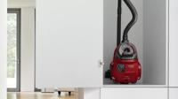 Bosch BGC21X350 Stofzuiger Zonder Zak 750W Rood/Zwart - thumbnail