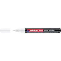 Paintmarker edding 791 alcoholbasis 1-2mm wit | 10 stuks - thumbnail
