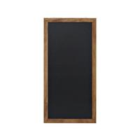 Krijtbord europel met lijst 50x100cm natural - thumbnail