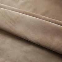 Gordijnen verduisterend 2 st met haken 140x225 cm fluweel beige - thumbnail