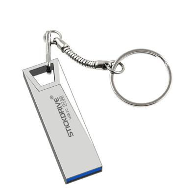 STICKDRIVE 32GB USB 3 0 hoge snelheid Mini Metal U disk (zilver grijs)