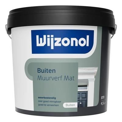 Wijzonol Muurverf voor Buiten - Mat