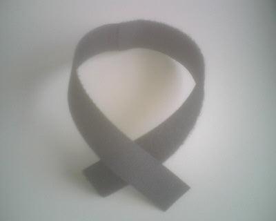 Klittebandriem 20mmx300mm zwart 10 stuks - 15 stuks