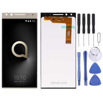 LCD-scherm en digitizer volledige assemblage voor Alcatel 5/5086/5086Y/5086D/5086A (goud)