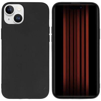 Accezz Color Backcover iPhone 15 Plus Telefoonhoesje Zwart Accezz Color Backcover iPhone 15 Plus Telefoonhoesje Zwart