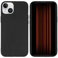 Accezz Color Backcover iPhone 15 Plus Telefoonhoesje Zwart - thumbnail