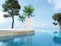 LECHUZA Jardiniere Cubico Kleur 40 ALL-IN-ONE Leisteen 13158 421429 - thumbnail