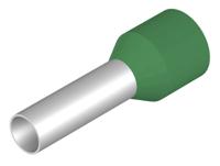 Weidmüller 9021130000 Adereindhulzen 6 mm² Deels geïsoleerd Groen 100 stuk(s) - thumbnail