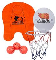 Toilet Basketbal Set - Grappig Basketbalspel voor op het Toilet (7-delig) - thumbnail