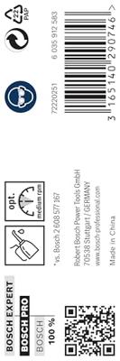 Bosch Accessories 2608595074 HSS Metaal-spiraalboor 8.8 mm Gezamenlijke lengte 125 mm Geslepen DIN 338 Cilinderschacht 5 stuk(s)