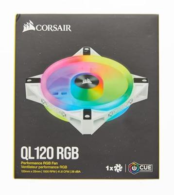 Corsair iCUE QL120 Computer behuizing Ventilator 12 cm Wit
