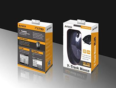 A4Tech OP-760 muis USB Type-A Optisch 1200 DPI