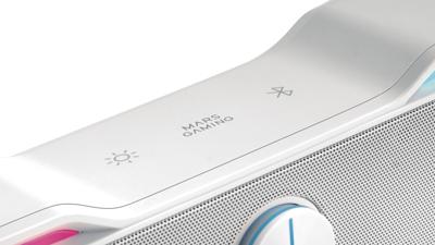 Mars Gaming MSBXW Wit, RGB Soundbar, Bluethooth 5.0 + Jack 3.5, DSP Sound 10W