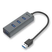 i-tec 4-Port USB 3.0 Metal usb-hub - thumbnail