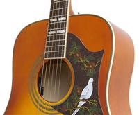 Epiphone Hummingbird Studio Faded Cherry Burst elektrisch-akoestische westerngitaar - thumbnail