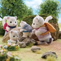 Minifiguren - SYLVANIAN FAMILIES - De familie Sneeuwpanter - Vanaf 3 jaar - thumbnail