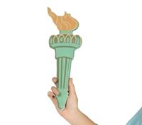 Vrijheidsbeeld kostuum vrouw - thumbnail