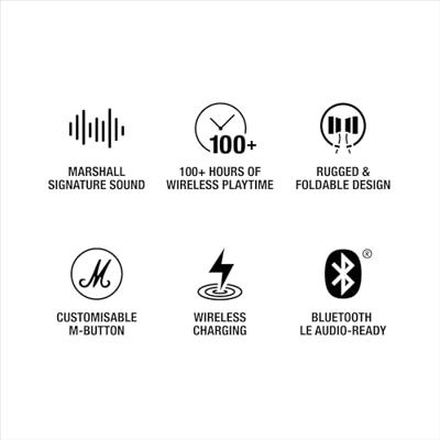 Marshall Major V Cream - hoofdtelefoon BT