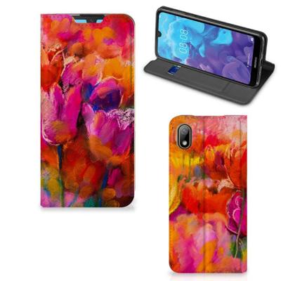 Bookcase Huawei Y5 (2019) Tulips Bookcase Huawei Y5 (2019) Tulips