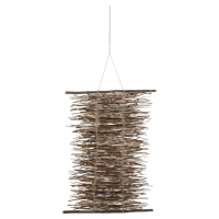 Bloomingville Wanddecoratie Slavjan Naturel 84 x 2.5 x 61 - thumbnail