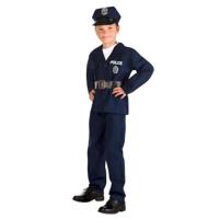 Boland Kinderkostuum politieagent, 7-9 jaar - thumbnail