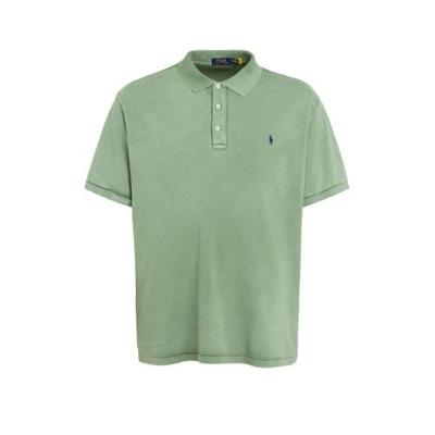 POLO Ralph Lauren Big & Tall +size regular fit polo Plus Size lichtgroen