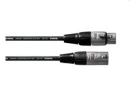 Cordial CFM10FM XLR Verbindingskabel [1x XLR-bus - 1x XLR-stekker] 10.00 m Zwart - thumbnail
