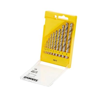 DEWALT 10-delige HSS-G DIN 338 Metaalboorcassette boorset - thumbnail