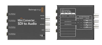 Blackmagic Mini Converter - SDI to Audio