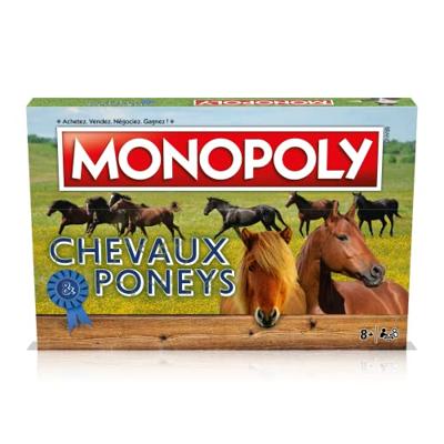 Monopoly paarden en pony's - plateau -spel - winnende bewegingen