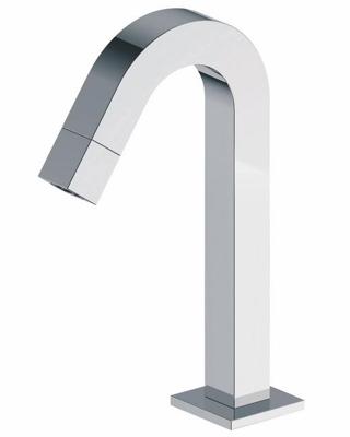 Wiesbaden Kappa toiletkraan staand gebogen vierkant chroom Wiesbaden Kappa toiletkraan staand gebogen vierkant chroom